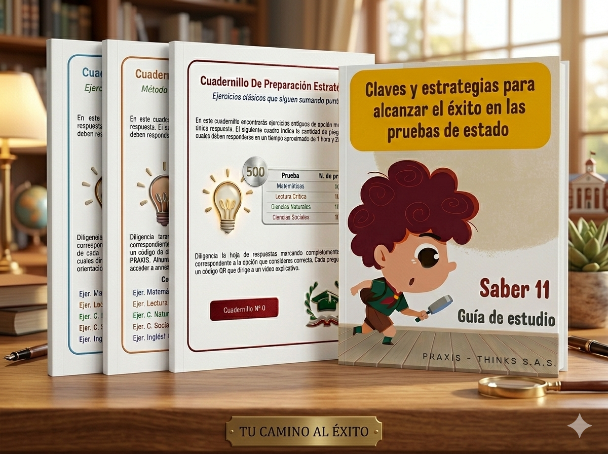 🔥 Combo Élite ICFES – Libro Claves y Estrategias + Simulacros Método PRAXIS - Image 2
