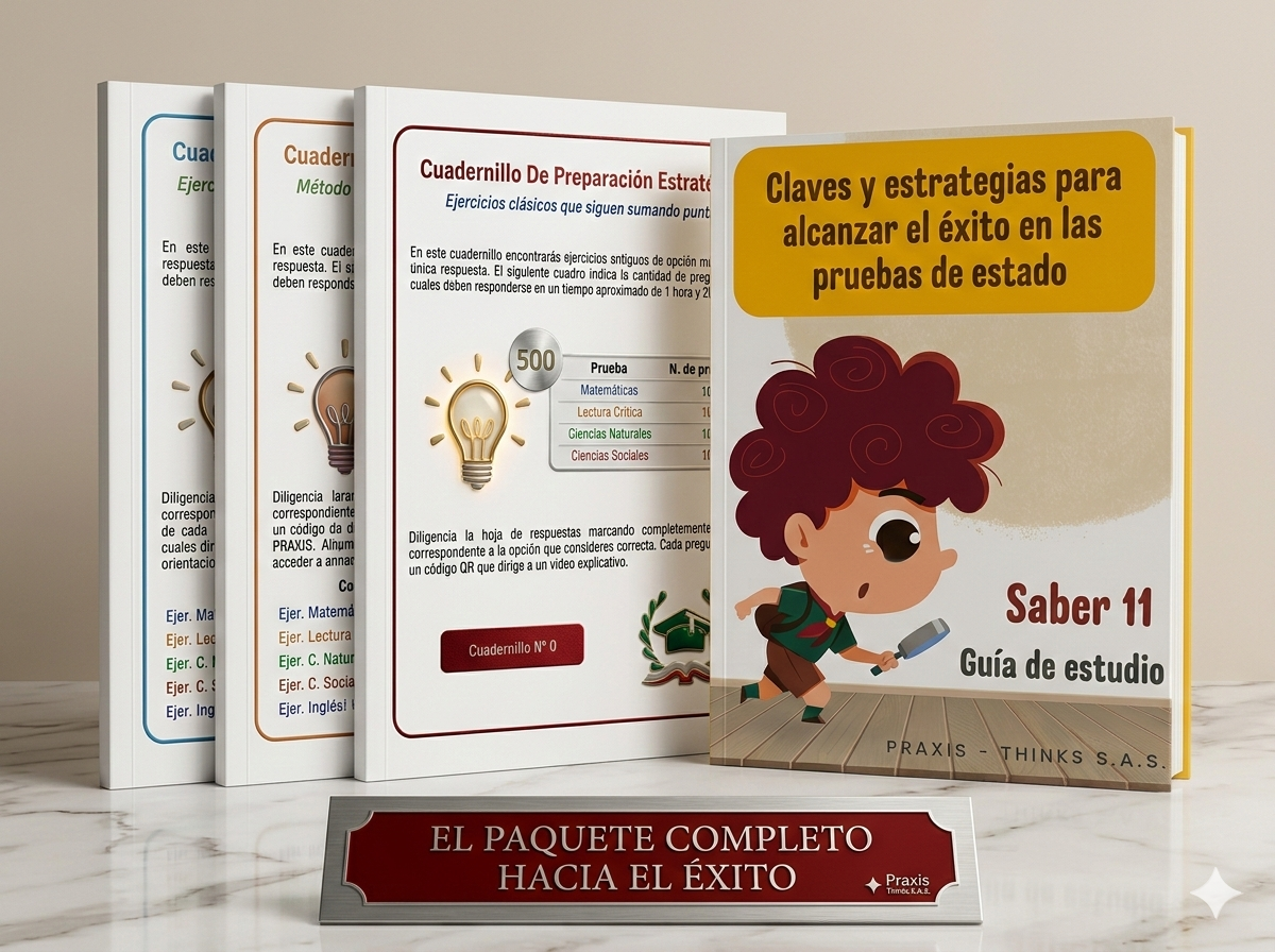 🔥 Combo Élite ICFES – Libro Claves y Estrategias + Simulacros Método PRAXIS - Image 5