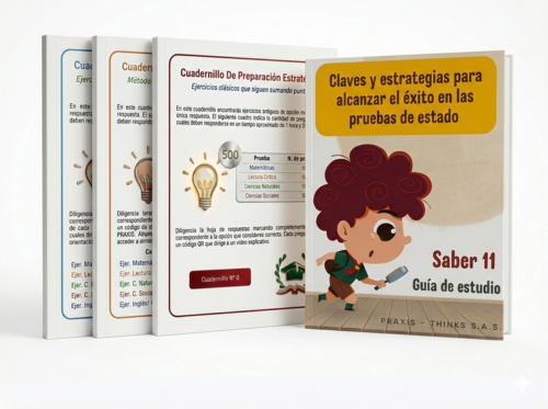 🔥 Combo Élite ICFES – Libro Claves y Estrategias + Simulacros Método PRAXIS