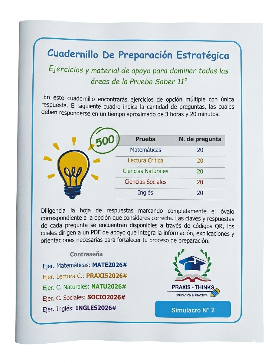 Simulacros de Entrenamiento Estratégico ICFES – Método PRAXIS - Image 5